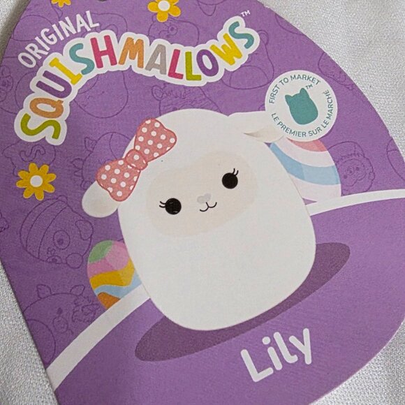 Lily the Lamb Squishmallow Easter Edition - Picture 2 of 4